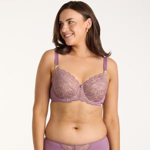 Radiate Lace Full Cup Bra - Lavender Spritz
