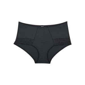 Peony Lace Full Brief - Black
