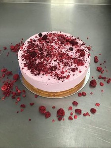 Products: Mixed Berry mousse cake Rosebowl Cafe & Bake