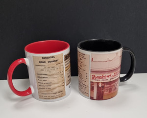 Products: Rosebowl Coffee Mug Rosebowl Cafe & Bake