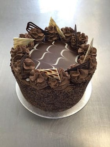 Deluxe Chocolate Gateaux Rosebowl Cafe & Bake