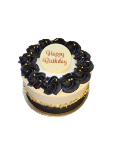 Products: Classy Black & White Rosebowl Cafe & Bake