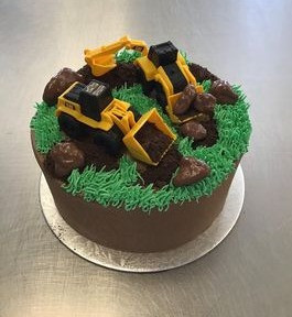 Products: Construction Cake Rosebowl Cafe & Bake