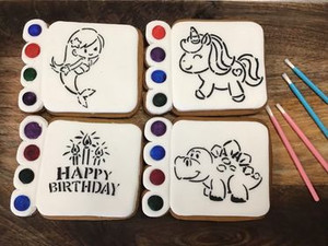 Paint Your Own Cookie Rosebowl Cafe & Bake