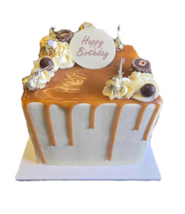 Caramel Drip Double Decker Rosebowl Cafe & Bake