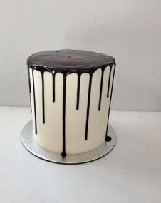 Double Height Drip cake Rosebowl Cafe & Bake