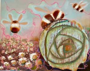 fine arts: Grandma's Garden