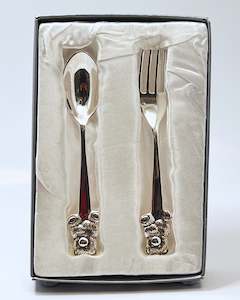 Wedding Gifts: Bear-Themed Baby Cutlery Set