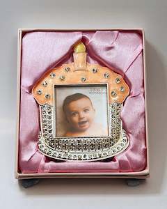Baby Gifts 1: Sparkling First Birthday Cake Frame