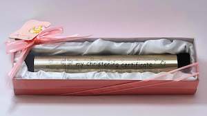 Baby Blessings Certificate Holder