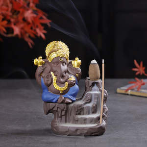 Ganesha Back Flow Incense Burner