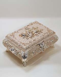 Elegant Rose Jewelry Box