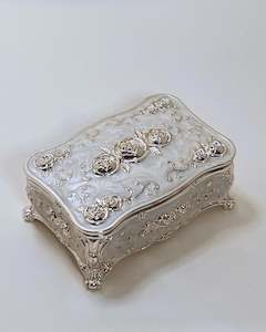 Elegant Rose Jewelry Box