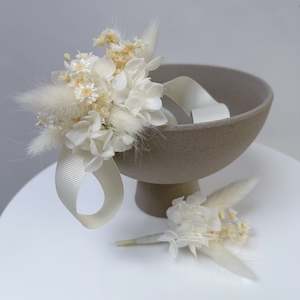 Whipped Cream Preserved Corsage