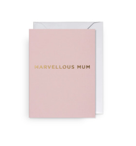 Card: Marvellous Mum card - mini