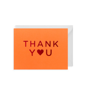Card: Thank you card - mini