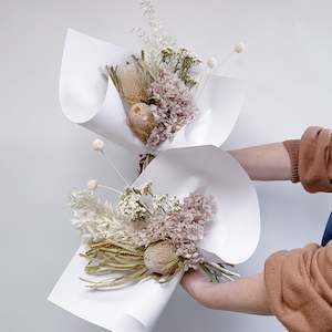 Dried: Mini Everlasting Posy - Natural