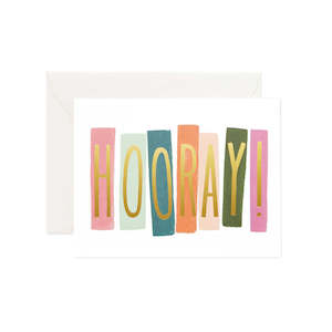 Congratulations: Hooray! Card