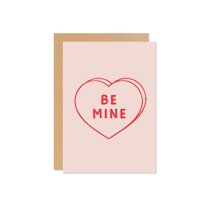 Love: Be Mine Card