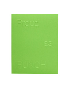 Congratulations: Proud As Punch