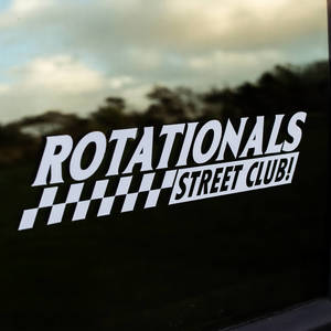 Rotationals - NEW Street Club Sticker