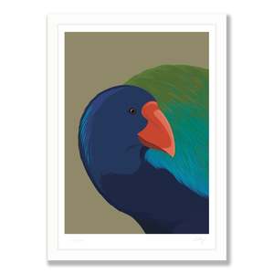 Homeware: Takahe art print