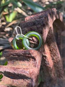 StoneArrow small hoop green
