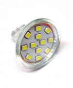 Accessories: MR11 12 LED Warm White 10-30v - covered light