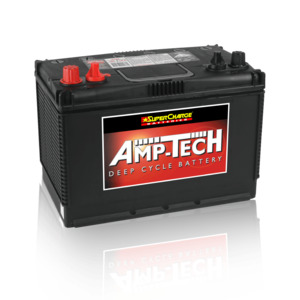 Batteries: Amp-Tech Flooded Deep Cycle Battery