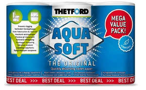 Thetford Aqua Soft - 2 Ply Toilet Tissue