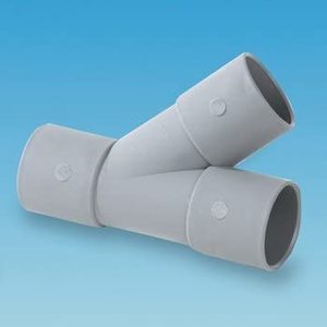 UK 28mm Push Fit Y Pipe connector