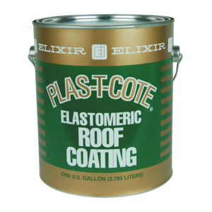 Maintenance Sealants: Plas-t-cote  UV Resistant Roof Sealer 4L