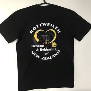 Tees Mens Coloured Logo - Rottweiler Rescue