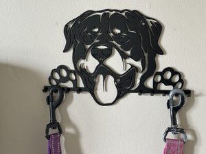 Products: Rottie Key Holder - (metal) - Rottweiler Rescue