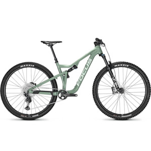 Mountain Bikes: Focus THRON 6.9 Mineral Green