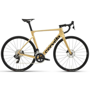 2023 Cervelo Soloist Rival ETAP AXS 12 Speed - Gold Dust