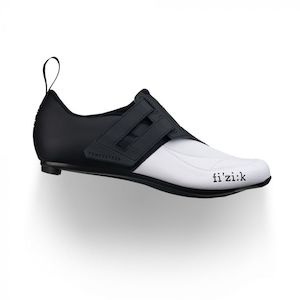 Fizik Shoes: Fizik Shoes Transiro R4 Powerstrap Black/White