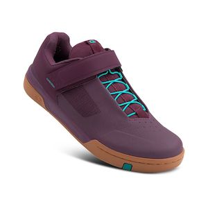 Mountain Shoes: Crankbrothers Stamp Speedlace Purple / Teal Blue