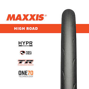 Road Tyres: Maxxis Tyre High Road Gen2 HYPR/K2/ONE70/TR Fold