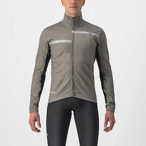 Castelli Jacket Transition 2 Nickel Gray/Dark Gray-Silver Reflex