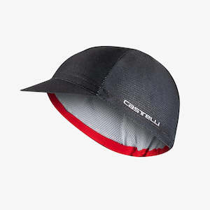 Attire: Castelli Rosso Corsa Cycling Cap - Black