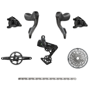 SRAM Rival E1 XPLR Etap AXS 13-Speed Electronic Gravel Groupset - 165mm Crank / &hellip;
