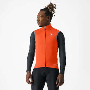 Castelli Perfetto RoS 2 Men's Cycling Vest - Brilliant Orange