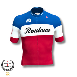 Castelli Custom Rouleur Jersey Aero Race 6.0 French Blue