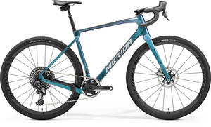 Gravel Cyclocross: Merida Silex 10K Gravel Bike - Space Teal