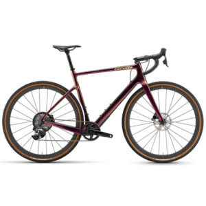 Gravel Cyclocross: Cervelo Aspero Rival XPLR etap AXS 1 Purple Sunset