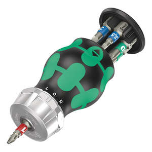 Tools: Wera Bicycle Set 5 - Kraftform Compact Stubby Magazine & 7 Piece Bit Set