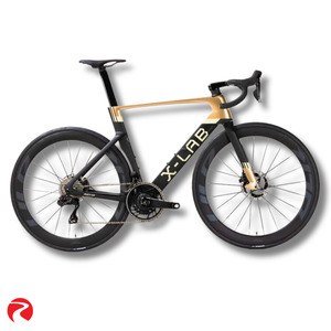 Road Bikes: X-LAB AD9 Dura Ace Di2 2050 Gold/Black