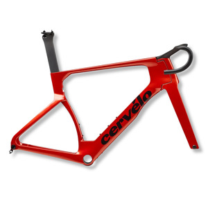 Road Bikes: 2026 Cervelo S5 Frameset Carnelian