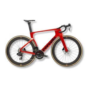 Road Bikes: Cervelo S5 Force AXS Road Bike - Carnelian